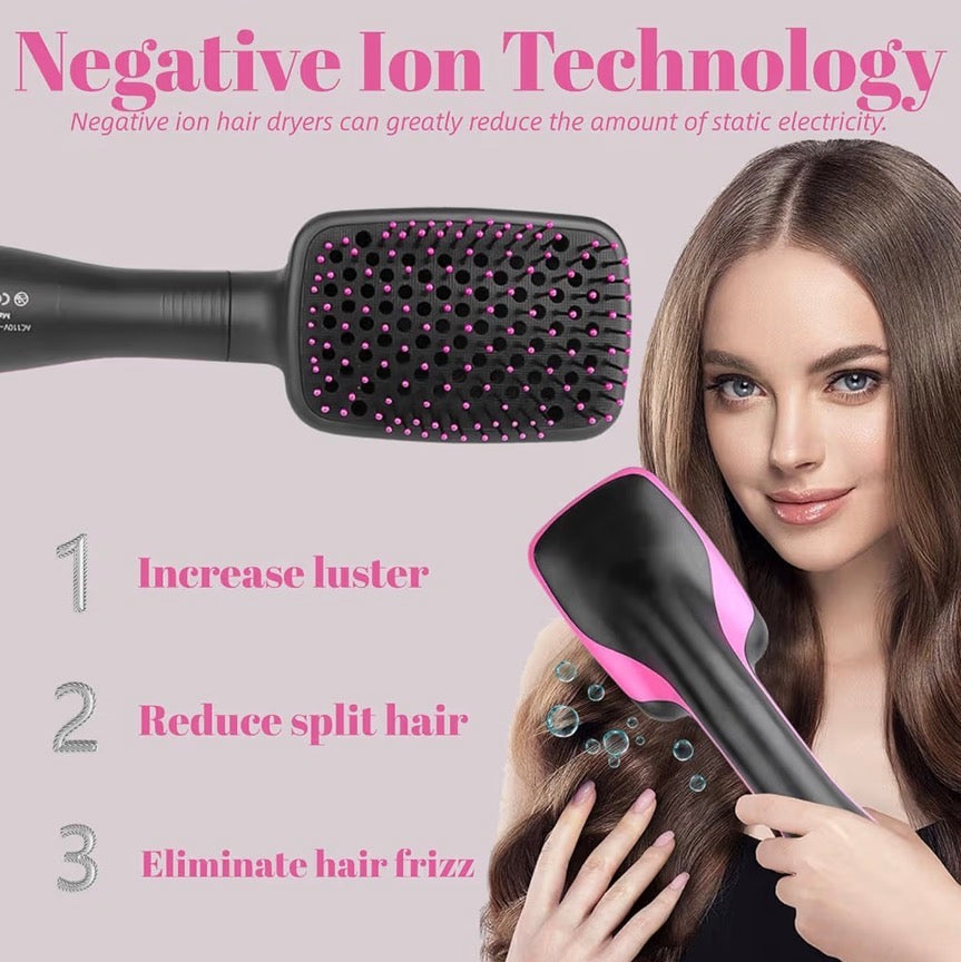 3-in-1 hair dryer brush