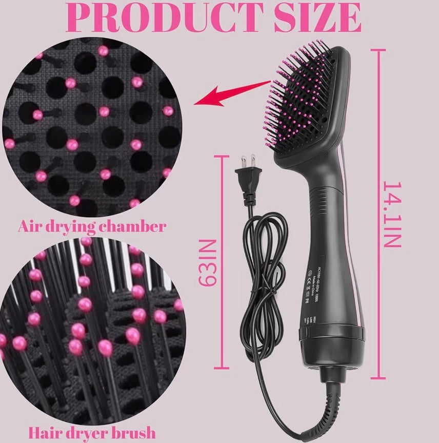 3-in-1 hair dryer brush