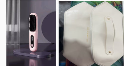 cordless straightening brush