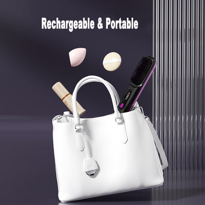 cordless straightening brush