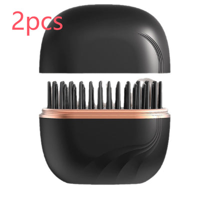 mini hair straightening comb wireless portable styling