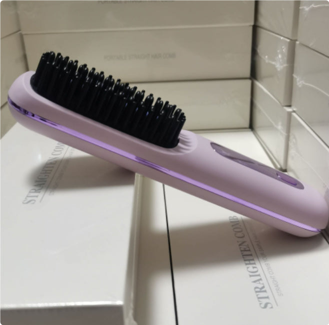 cordless straightening brush