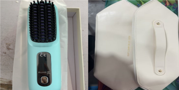 cordless straightening brush
