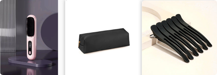 cordless straightening brush