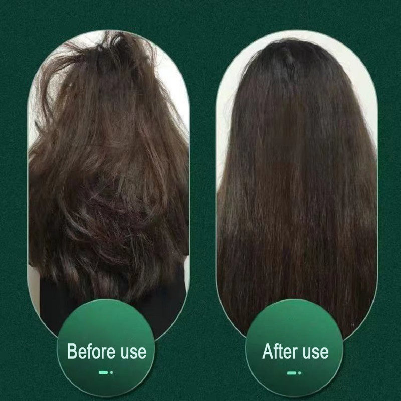 2-in-1 hair straightener comb
