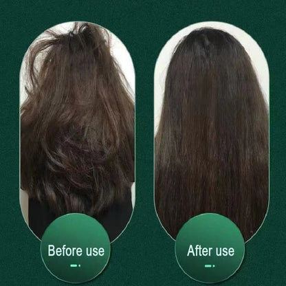 2-in-1 hair straightener comb